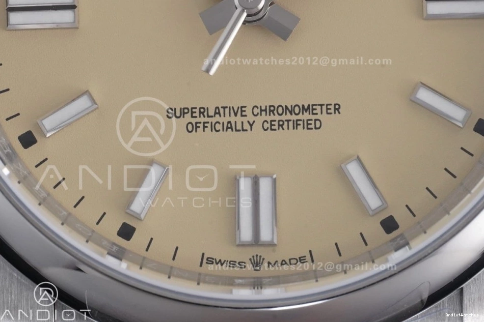 Edition Best 126000 Steel Dial VR KRF 904L 1:1 Oyster 957 Beige HighPerformance Perpetual 36mm 0501